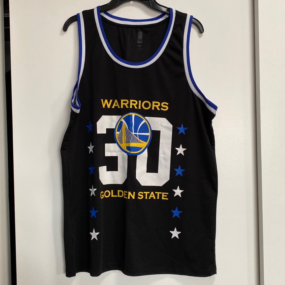 Golden state warriors tank top large